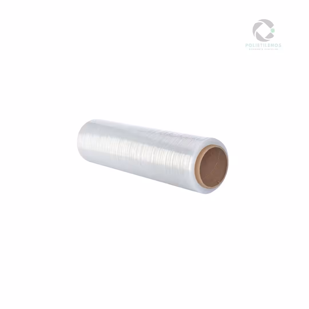 Strecht Film (4) Rollo Strech film manual 500mmx20mic - Imagen 1